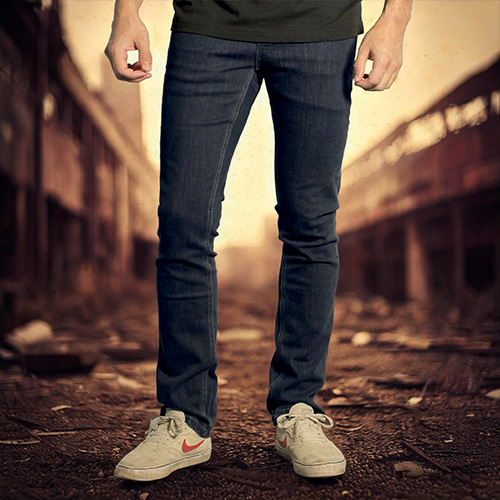 Le Jean BLUE STEEL, un classique pour une tenue Rock.