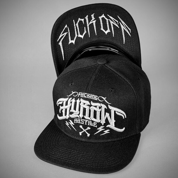Casquette Snapback HOSTILE WHITE