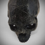 GLITTER BLACK Skull