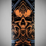 Skateboard déco ACE OF SKULL