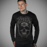T-shirt LS SKULL BLAZON