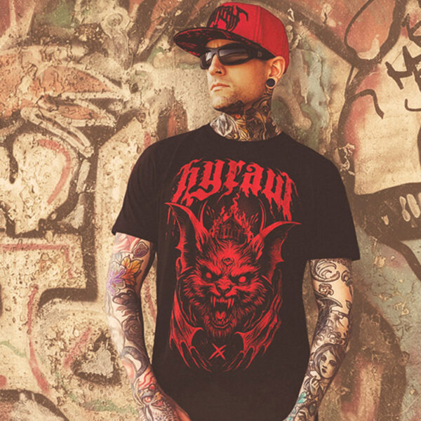 T-shirt RED BAT