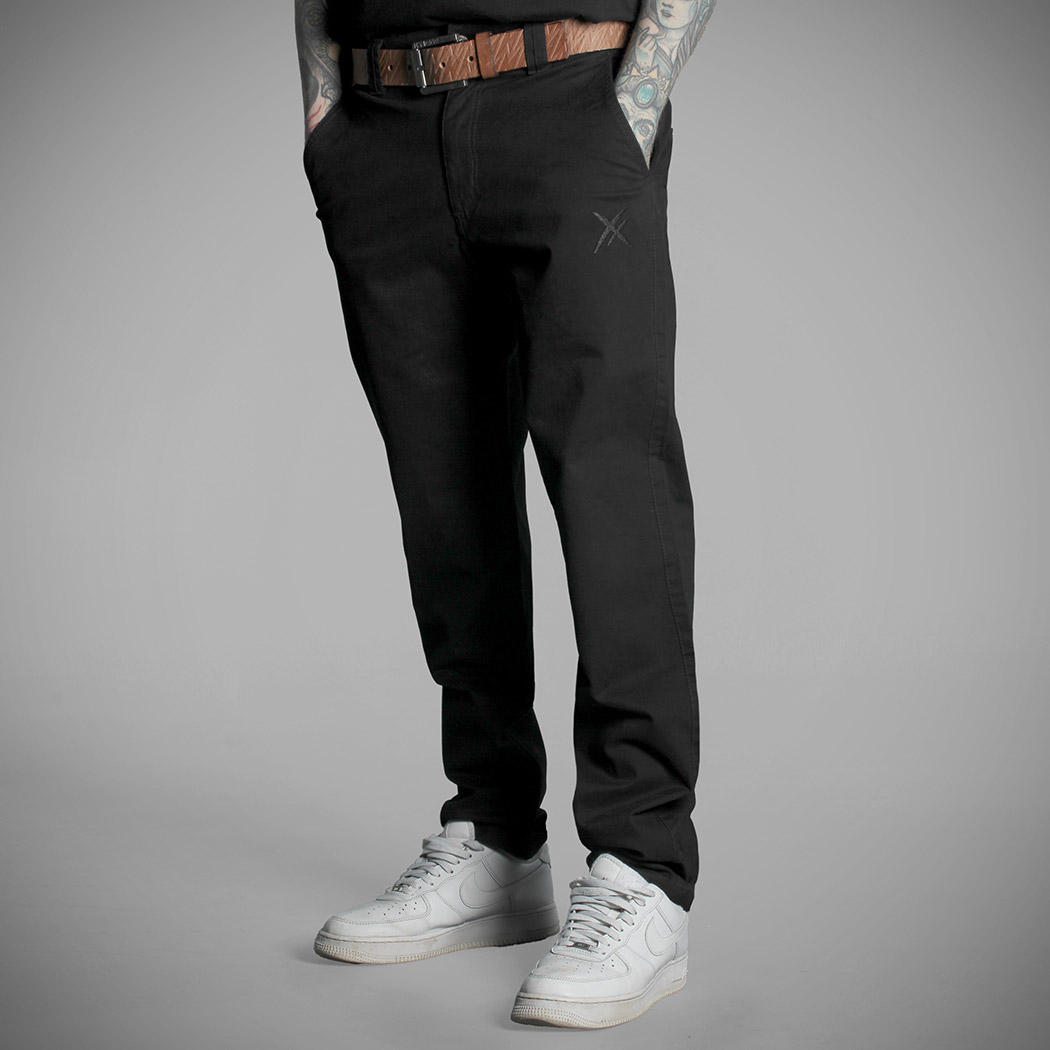 BLACK CROSS chino pants - HYRAW CLOTHING