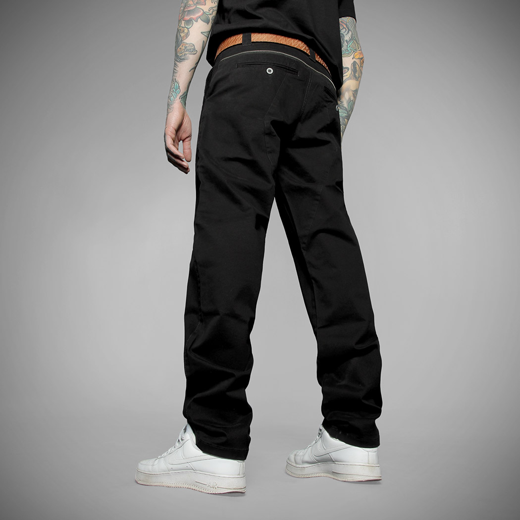 BLACK CROSS chino pants - HYRAW CLOTHING