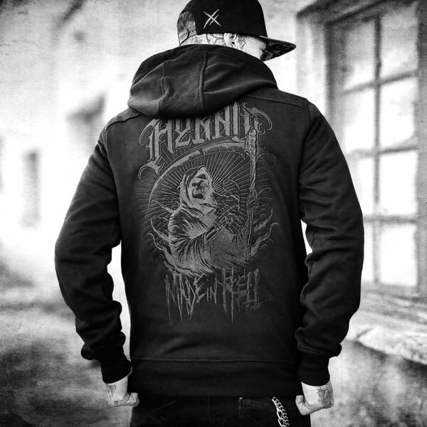 Sweat zippé BLACK REAPER