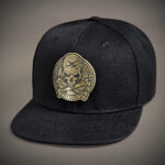 RAW SKULL Snapback Cap