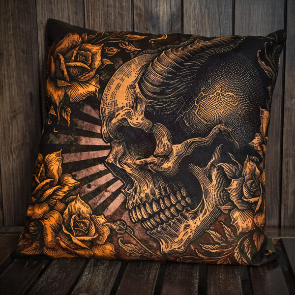 Housse de coussin DEATH FLOWERS