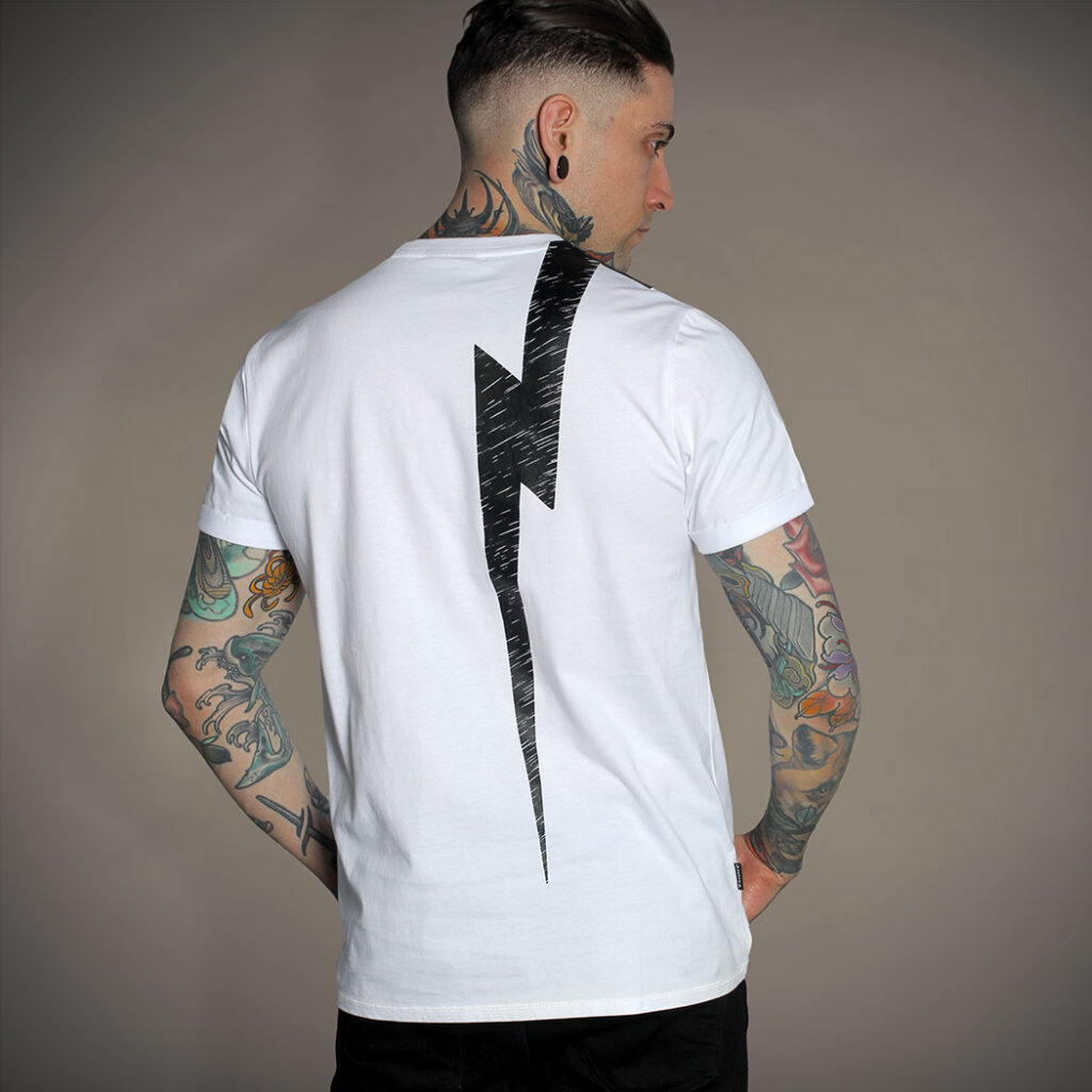 civarize skull 有刺鉄線 paint design tee 【公式通販】