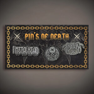 Carte 3 PIN&rsquo;S METAL