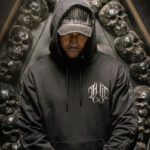 Sweat capuche METALHEAD GREY