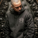 Sweat capuche METALHEAD GREY