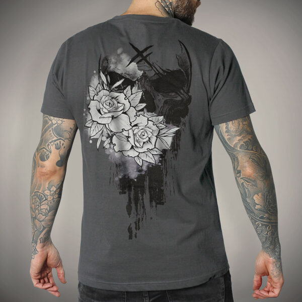 T-shirt ROSES OF DEATH GREY