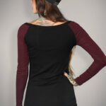 T-shirt femme LS RED BAT
