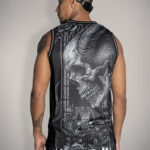 DEATH BLOSSOM Basketball Tank Top