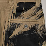 Short Chino CAMEL SKULL