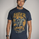 T-shirt HELL RIDER BLUE