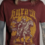 T-shirt HELL RIDER RED