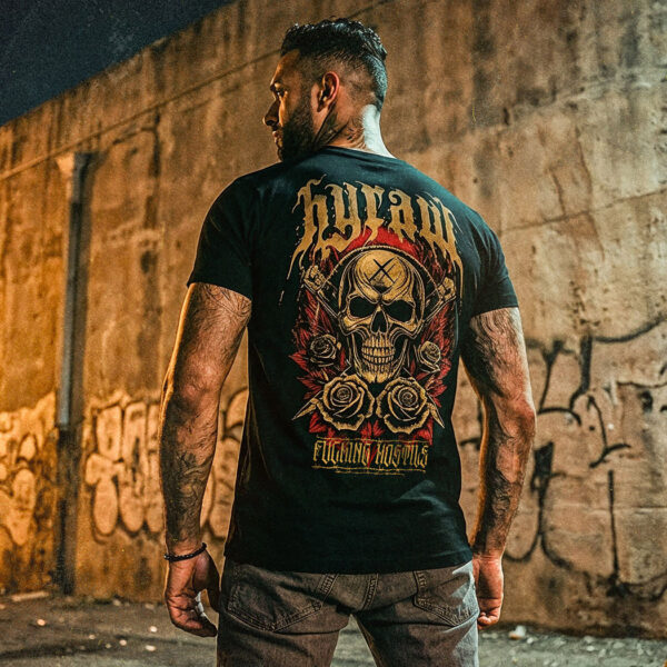 T-shirt KNIVES & ROSES