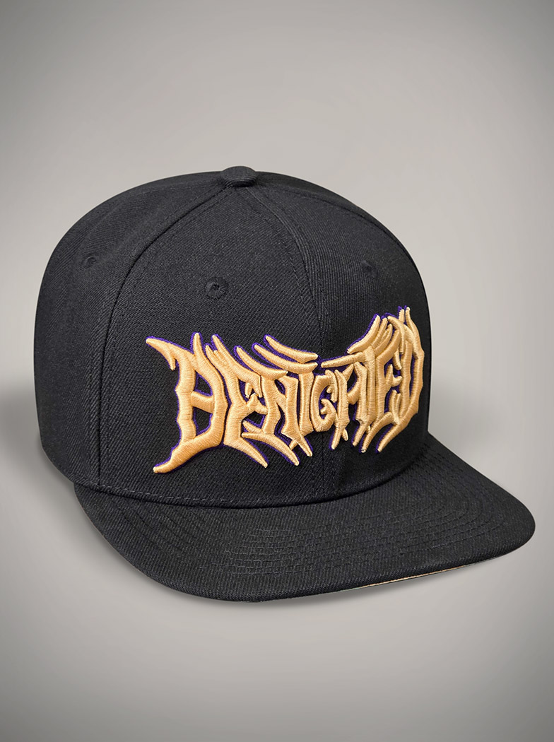 BENIGHTED SCARS Snapback Cap - HYRAW CLOTHING