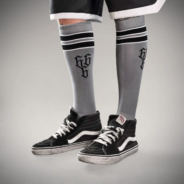 Chaussettes 666 KNEE GREY