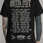 T-shirt SUMMER TOUR 26 Black