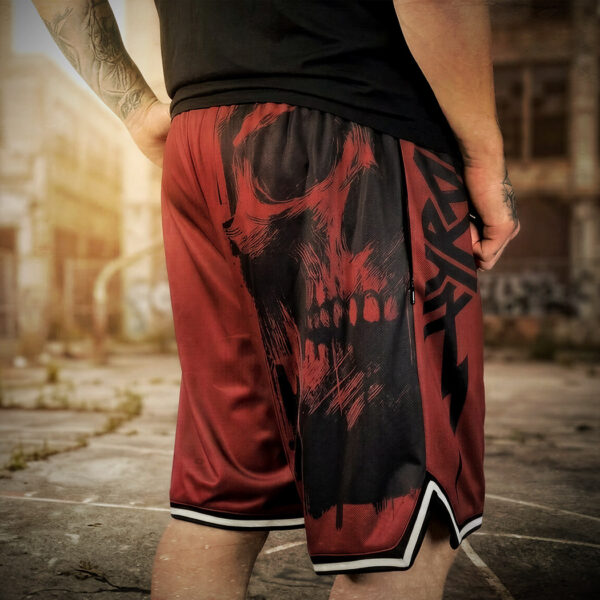 Short sport RUSTY SKULL