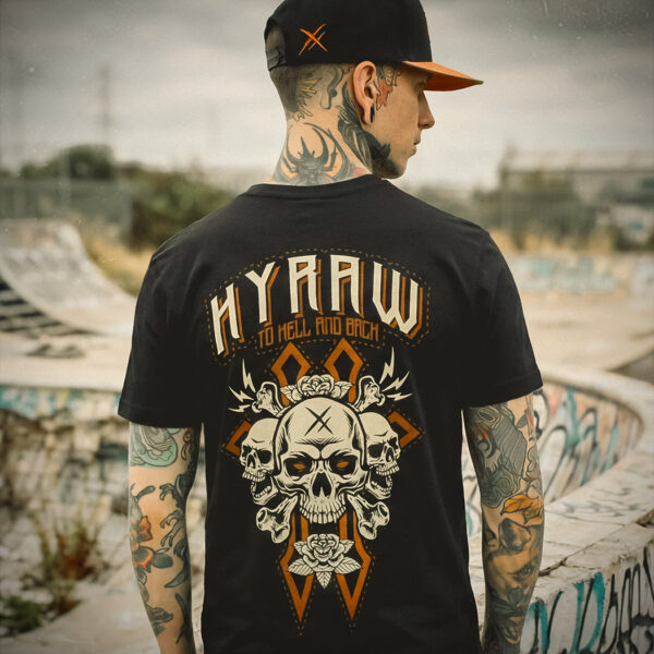T-shirt HELL AND BACK