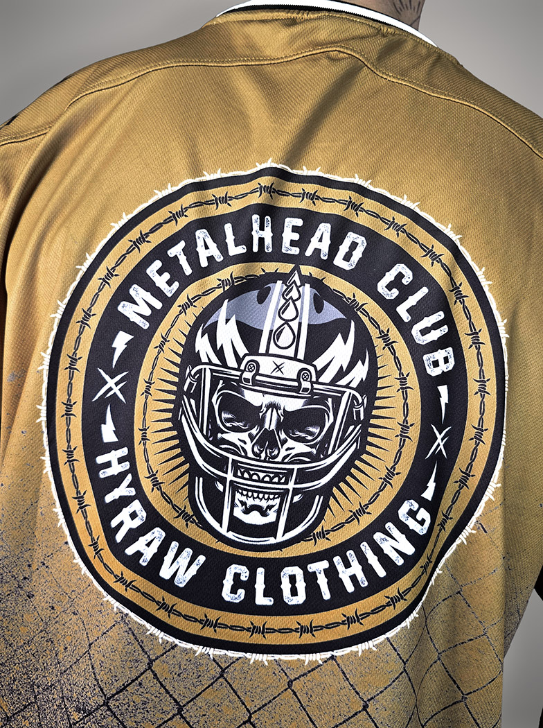 T-shirt Jersey METALHEAD CLUB